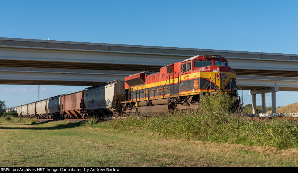 SD70ACe DPU Power on SB Grainer